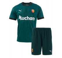 RC Lens Koszulka Wyjazdowa dzieci 2024-25 Krótki Rękaw (+ krótkie spodenki)